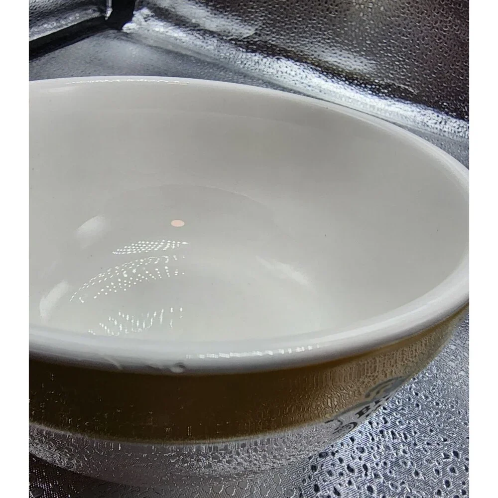 Williams-Sonoma Breakfast Bowl Soup/Cereal/Salad Yellow Rim